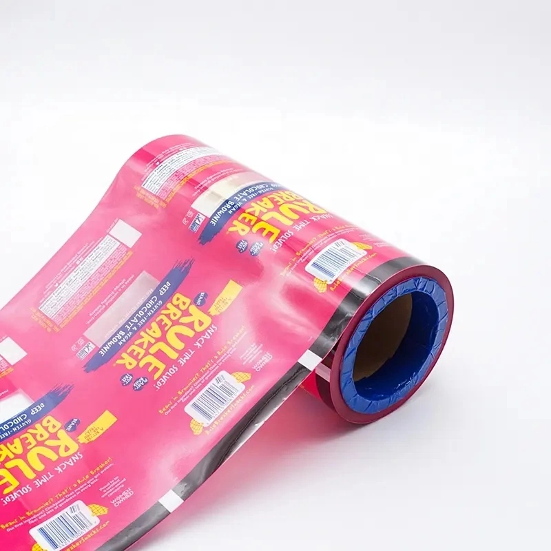 China Packaging Roll Laminated Material Flexible PE Plastic with Printing Packaging Film