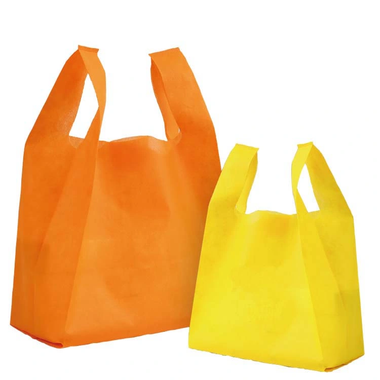 Supermarket Convenience Store Pharmacy and Other Retail Gift Bags Non-Woven Bags