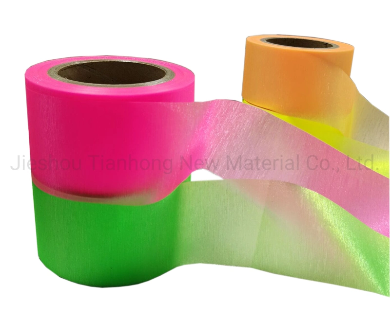 Fiber Packing Material Flexible Packaging Film Twisted Candy Fiber Film Chocolate Packing Material
